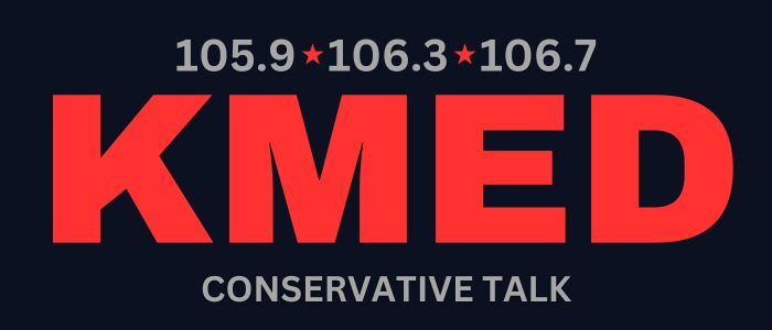 KMED FM 106.3 HD1 - 106.7 FM - 105.9 FM logo